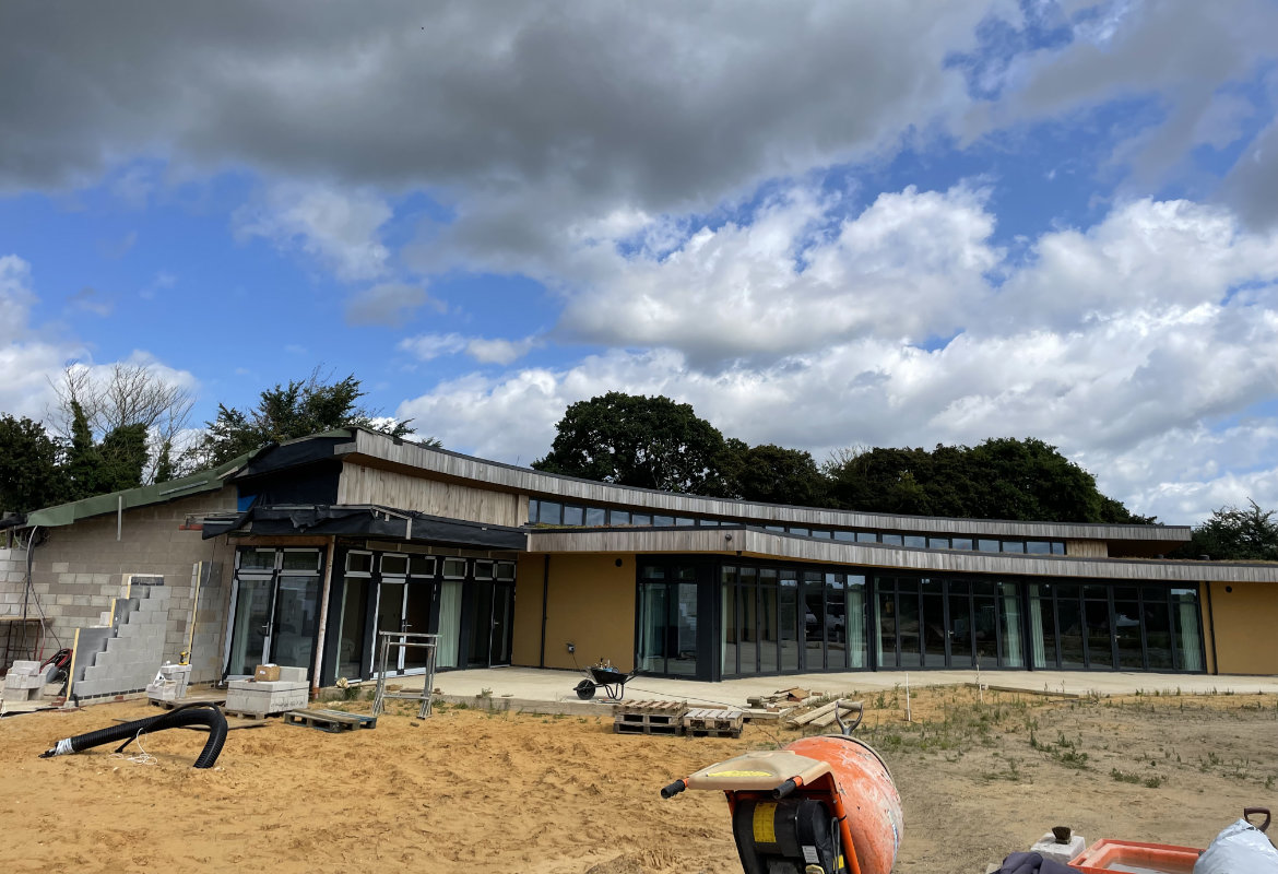 Subterranean new build, Norfolk